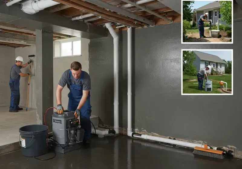 Basement Waterproofing and Flood Prevention process in Fillmore, CA